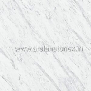 Carrara White Italian Marble Price in India showing soft white base with fine grey veining used for luxury flooring and interiors