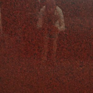 Kharda Red Granite natural stone with red base and fine black grains used for flooring and stairs