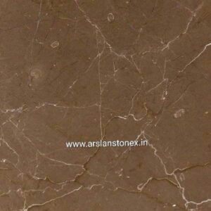 Armani Brown marble slab showcasing natural texture by Arslan Stonex, marble and granite supplier offering Italian marble price in India