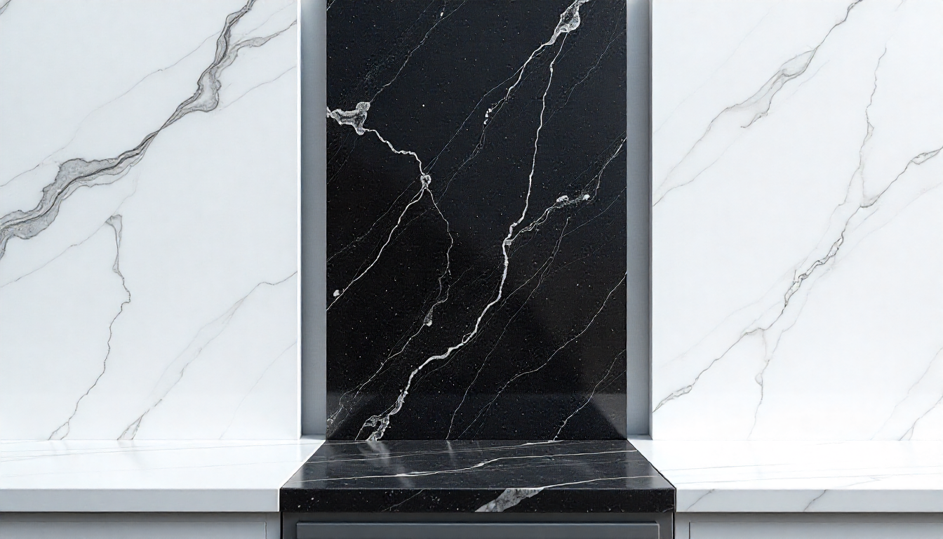 Granite vs marble vs quartz stone comparison for flooring and kitchen countertops